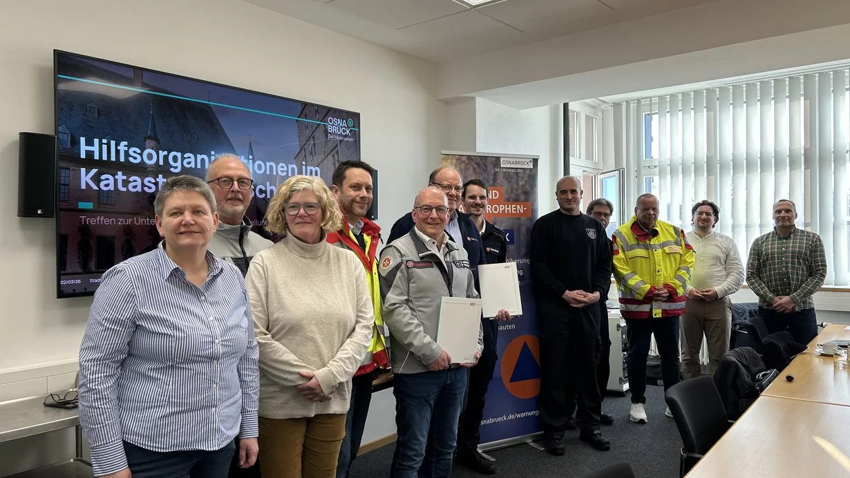 Sicherstellungsvereinbarung für den Katastrophenschutz unterzeichnet